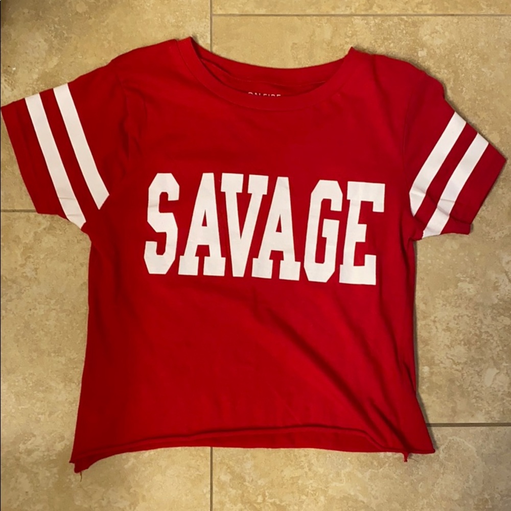 Savage Crop Top